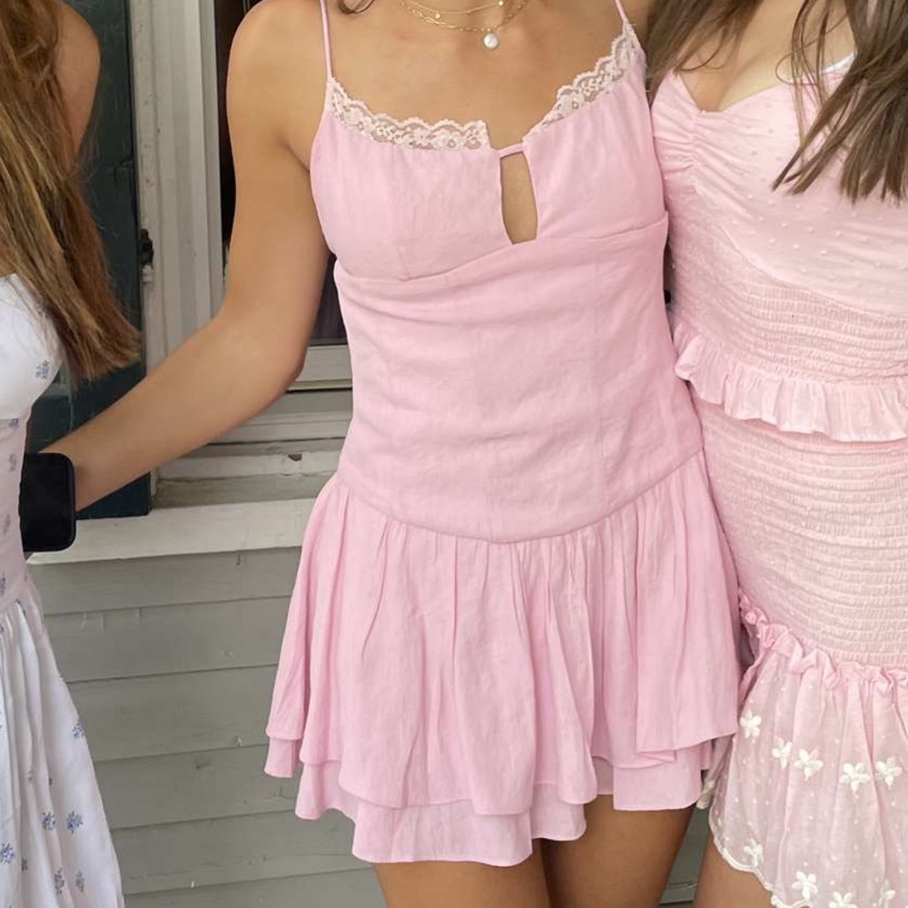 Worn Once Cotton Candy Pink Mini Dresses